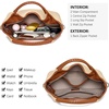 image:imageBOSTANTEN Genuine Leather Purses for Women Designer Handbags Crossbody Shoulder Bags Top Handle Satchel with Adjustable StrapL07khaki