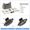 image:imageBOSTANTEN Hobo Bags for Women Crochet Shoulder Bag Vegan Leather Purse for Summer Vacation Travel CasualBeige With Blackcrochet