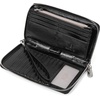 image:imageBOSTANTEN Leather Wallet for Women RFID Blocking Zip Around Credit Cards Holder Phone ClutchBBlack