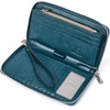 image:imageBOSTANTEN Leather Wallet for Women RFID Blocking Zip Around Credit Cards Holder Phone ClutchBPeacock Blue