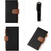 image:imageBOSTANTEN Leather Wallets for Women Large RFID Blocking Slim Bifold Purse Card Holder with Zipper Pocket Black1BlackBrown