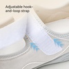 image:imageBOSTANTEN Mary Jane Sneakers for Women Wide Toe Box Slip On Casual Shoes  Soft Cushioned Sole Breathable Mesh Adjustable Strap Wide Width for Casual Walking Work Travel and ErrandsLight Grey