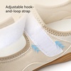 image:imageBOSTANTEN Mary Jane Sneakers for Women Wide Toe Box Slip On Casual Shoes  Soft Cushioned Sole Breathable Mesh Adjustable Strap Wide Width for Casual Walking Work Travel and ErrandsBeige