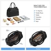 image:imageBOSTANTEN Satchel Bags for Women Vegan Leather Medium Work Satchel Everyday Bag with Removable StrapBlackpebble