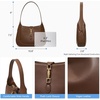 image:imageBOSTANTEN Shoulder Bag Lightweight Vegan Leather Purses for Women Designer Handbag Trendy TopHandle BagCoffee