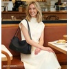 image:imageBOSTANTEN Shoulder Bag for Women Pebbled Vegan Leather Purses Soft Hobo Handbag Supple Bag for Travel WorkBlack