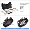 image:imageBOSTANTEN Shoulder Bag for Women Pebbled Vegan Leather Purses Soft Hobo Handbag Supple Bag for Travel WorkBlack