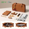 image:imageBOSTANTEN Shoulder Bag for Women Vegan Leather Purse with Cherry Charm Medium Handbag with Zipper for Daily UseBrown
