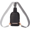 image:imageBOSTANTEN Sling Bag Crossbody Bags for Women Trendy Crossbody Purse Leather Chest BagAblack  Brown