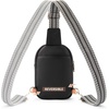 image:imageBOSTANTEN Sling Bag Crossbody Bags for Women Trendy Crossbody Purse Leather Chest BagAblack