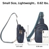 image:imageBOSTANTEN Sling Bag Crossbody Bags for Women Trendy Crossbody Purse Leather Chest BagAblue