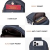 image:imageBOSTANTEN Sling Bag Crossbody Bags for Women Trendy Crossbody Purse Leather Chest BagAblue