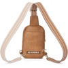 image:imageBOSTANTEN Sling Bag Crossbody Bags for Women Trendy Crossbody Purse Leather Chest BagAcamel Brown