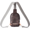 image:imageBOSTANTEN Sling Bag Crossbody Bags for Women Trendy Crossbody Purse Leather Chest BagAcoffee