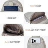 image:imageBOSTANTEN Sling Bag Crossbody Bags for Women Trendy Crossbody Purse Leather Chest BagAtwilight Grey
