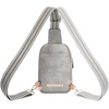 image:imageBOSTANTEN Sling Bag Crossbody Bags for Women Trendy Crossbody Purse Leather Chest BagAtwilight Grey