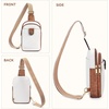 image:imageBOSTANTEN Sling Bag Crossbody Bags for Women Trendy Crossbody Purse Leather Chest BagBbeigelarge