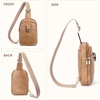 image:imageBOSTANTEN Sling Bag Crossbody Bags for Women Trendy Crossbody Purse Leather Chest BagBcamel Brownlarge