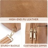 image:imageBOSTANTEN Sling Bag Crossbody Bags for Women Trendy Crossbody Purse Leather Chest BagBcamel Brownlarge