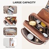 image:imageBOSTANTEN Sling Bag Quilted Crossbody Bags for Women Cross Body Purse Leather Fanny Pack with Adjustable Guitar StrapAbeige