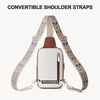 image:imageBOSTANTEN Sling Bag Quilted Crossbody Bags for Women Cross Body Purse Leather Fanny Pack with Adjustable Guitar StrapAbeige