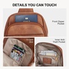 image:imageBOSTANTEN Sling Bag Quilted Crossbody Bags for Women Cross Body Purse Leather Fanny Pack with Adjustable Guitar StrapAbrown