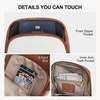 image:imageBOSTANTEN Sling Bag Quilted Crossbody Bags for Women Cross Body Purse Leather Fanny Pack with Adjustable Guitar StrapAtricolor Mix