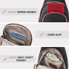 image:imageBOSTANTEN Sling Bag for Women Leather Crossbody Bag Vintage Cross Body Purse for Travel with Guitar Strap Bohemian StyleBlackbrown