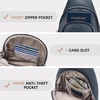 image:imageBOSTANTEN Sling Bag for Women Leather Crossbody Bag Vintage Cross Body Purse for Travel with Guitar Strap Bohemian StyleBlue