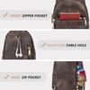 image:imageBOSTANTEN Sling Bag for Women Leather Crossbody Bags Fanny Pack Chest Bag for TravelAcoffee