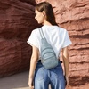 image:imageBOSTANTEN Sling Bag for Women Leather Crossbody Bags Fanny Pack Chest Bag for TravelAdenim Blue