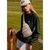 image:imageBOSTANTEN Sling Bag for Women Leather Crossbody Bags Fanny Pack Chest Bag for TravelAgrey