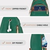 image:imageBOSTANTEN Sling Bag for Women Leather Crossbody Bags Fanny Pack Chest Bag for TravelAlichee Green