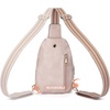 image:imageBOSTANTEN Sling Bag for Women Leather Crossbody Bags Fanny Pack Chest Bag for TravelApink