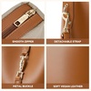 image:imageBOSTANTEN Small Bucket Bag for Women Crossbody Bags Trendy Vegan Leather Shoulder Purses Designer Ladies HandbagsBrown