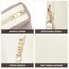 image:imageBOSTANTEN Small Bucket Bag for Women Crossbody Bags Trendy Vegan Leather Shoulder Purses Designer Ladies HandbagsWhite