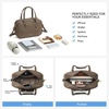 image:imageBOSTANTEN Small Crossbody Bag for Women Vegan Leather Purse  Lightweight Handbag with Top Handle Adjustable Strap Compact Storage for Travel Shopping EverydayCoffee