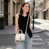 image:imageBOSTANTEN Small Crossbody Bag for Women Vegan Leather Purse  Lightweight Handbag with Top Handle Adjustable Strap Compact Storage for Travel Shopping EverydayBeige