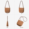image:imageBOSTANTEN Small Crossbody Bags for Women Faux Suede Cell Phone Purse with Adjustable Knotted Strap for DailyCamel Brown