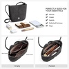 image:imageBOSTANTEN Small Crossbody Bags for Women Faux Suede Cell Phone Purse with Adjustable Knotted Strap for DailyDark Grey
