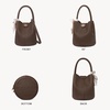 image:imageBOSTANTEN Small Crossbody Bags for Women Vegan Leather Mini Bucket Handbag Removable Shoulder StrapCoffee