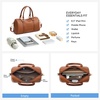 image:imageBOSTANTEN Small Crossbody Purse for Women Slouchy Boston Handbag  Vegan Leather Lightweight Top Handle Detachable Adjustable Strap Daily Travel Shopping CommutingBrown