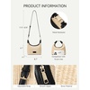 image:imageBOSTANTEN Straw Crossbody Bags for Women Summer Raffia Purse Handbags for Beach Vacation Daily UseBlack