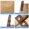 image:imageBOSTANTEN Suede Bucket Bag for Women Ladies Shoulder Purse with Adjustable Strap Handbag with Inner Pouch for Work TravelTan