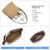 image:imageBOSTANTEN Suede Bucket Bag for Women Ladies Shoulder Purse with Adjustable Strap Handbag with Inner Pouch for Work TravelTan