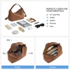 image:imageBOSTANTEN Suede Leather Crossbody Bags for Women Vintage Shoulder Purse Slouchy Hobo Handbag with Adjustable StrapSuede Camel Brown