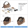 image:imageBOSTANTEN Suede Leather Crossbody Bags for Women Vintage Shoulder Purse Slouchy Hobo Handbag with Adjustable StrapSuede Grey