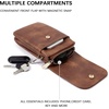 image:imageBOSTANTEN Vegan Leather Crossbody Bags for Women Designer Cell Phone Bag Wallet Purses Adjustable StrapA01retro Brown