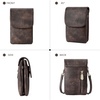 image:imageBOSTANTEN Vegan Leather Crossbody Bags for Women Designer Cell Phone Bag Wallet Purses Adjustable StrapA02retro Coffee