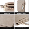image:imageBOSTANTEN Vegan Leather Crossbody Bags for Women Designer Cell Phone Bag Wallet Purses Adjustable StrapA03retro Grey